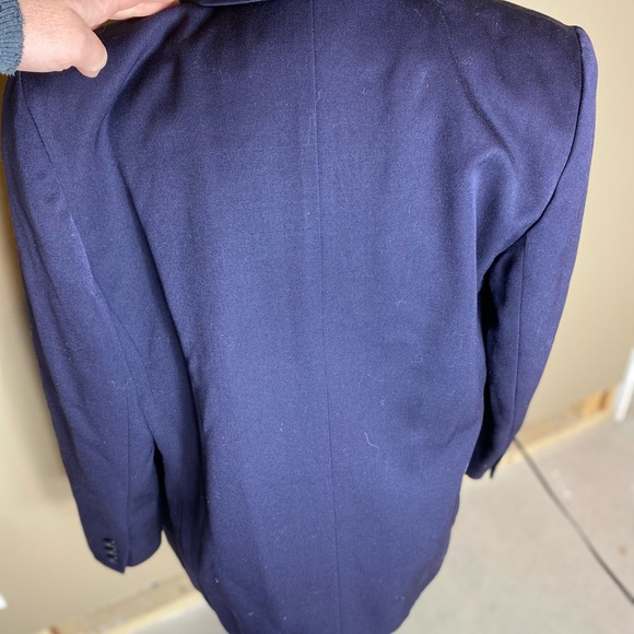 Vintage Christian Dior Navy Wool Blazer Petite 6/8 - Picture 8 of 8